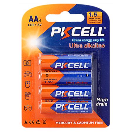 AA 1.5 V Alkaline Batterie Packung